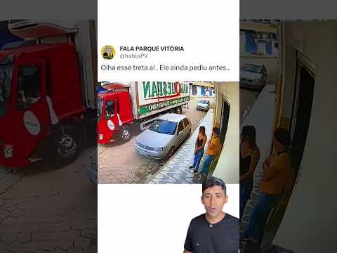 Respeite as regras para estacionar e não perca a razão #carros #automobile #caminhoneiro #transito