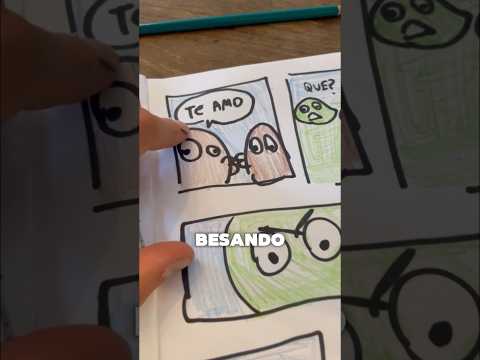 HICE UN COMIC DE UN GATO!! #shorts