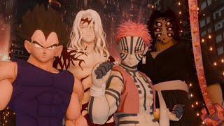 만약 베지터가 귀멸의 칼날 무한성에 간다면?