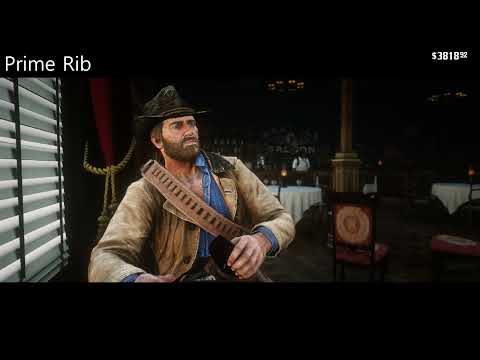 Red Dead Redemption 2 - All Food and Drinks