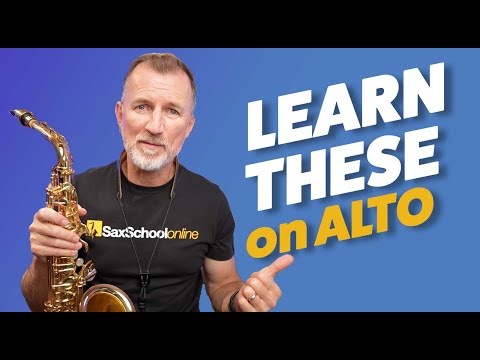 Beginner Saxophone Quickstart 3 - First 6 Notes on Alto Sax