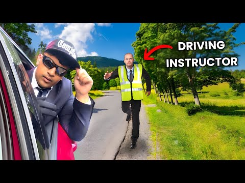 DRIVING TEST (GONE WRONG) !