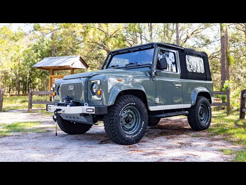 Fully RESTORED (1993) Land Rover DEFENDER 90 ST with GM L92 Engine | ECD Automotive Design