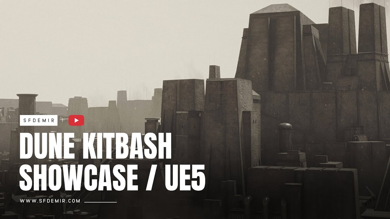 Kumul Kitbash'ı 3D Model