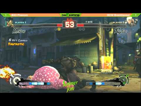 Summer Jam 9 - USF4 - Top 32 - BX3 Phenom (Dictator) vs BCW brenttiscool (Rufus)