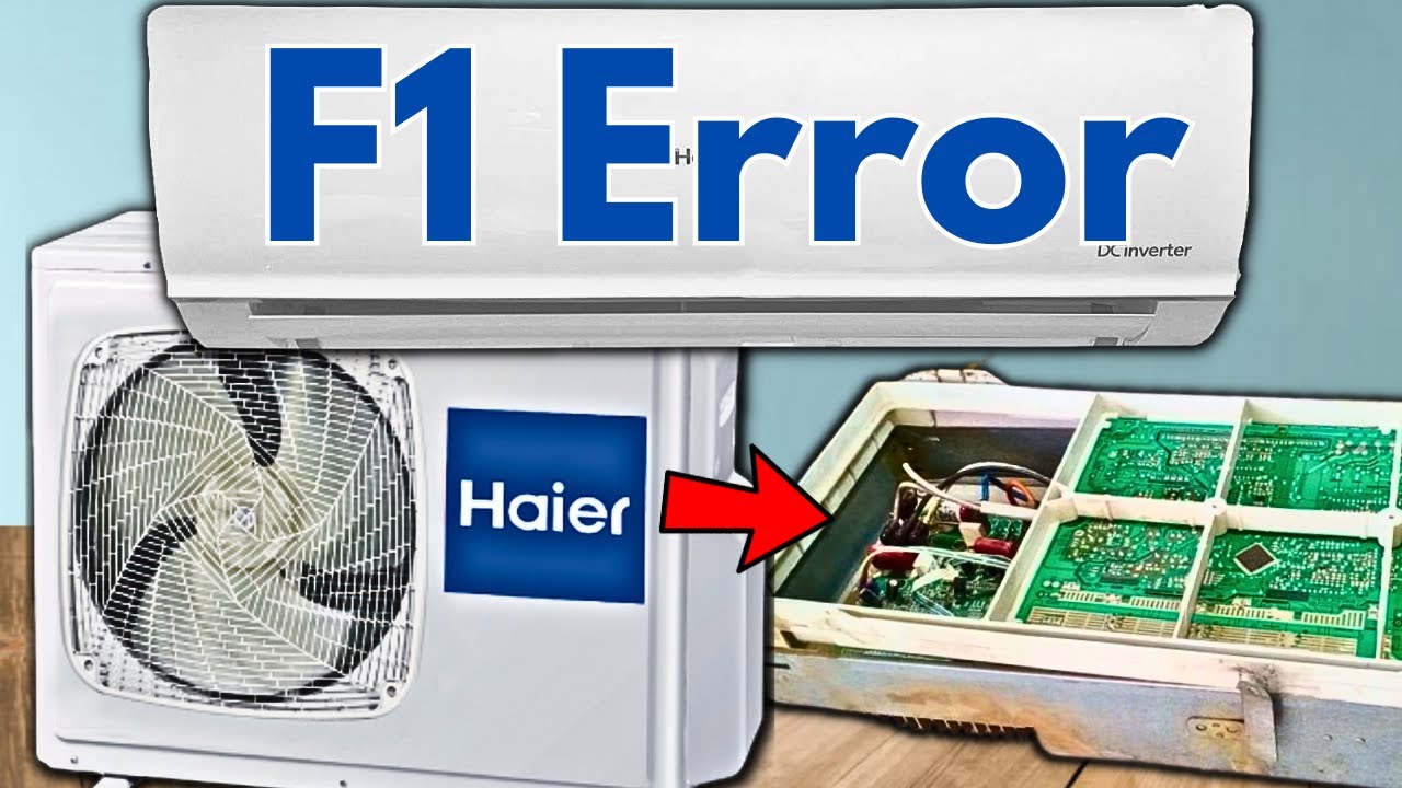 How to Fix F1 Error Code In Haier Mini Split AC Easily