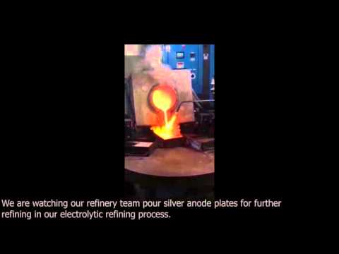 ABC Refinery 100kg capacity tilt furnace