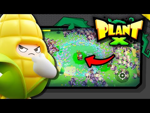 Is Plant X BETTER THAN Survivor.io & Vampire Survivors? New Reverse Bullet Hell Game