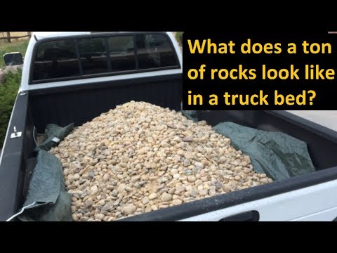 1st YouTube video about how much gravel can a 1/2 ton truck carry