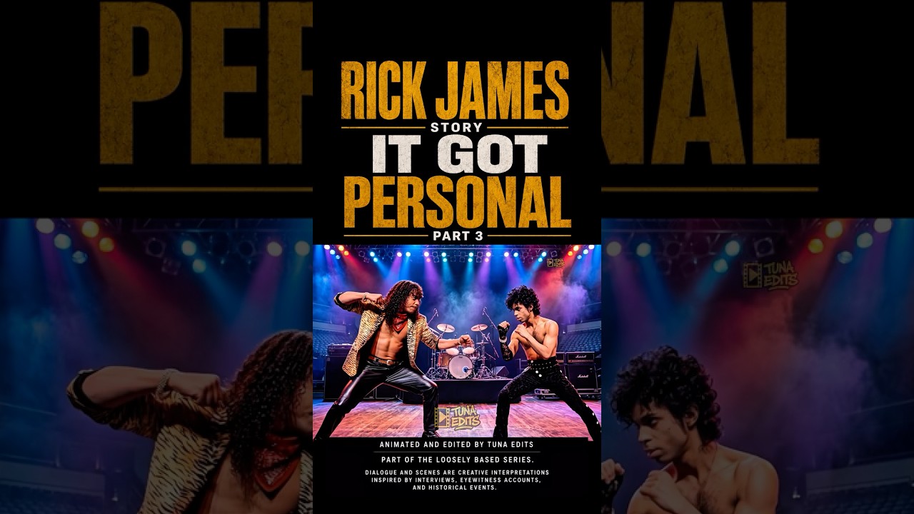 “It got personal “ pt 3 Rick James Story #rickjames #prince #animated #tunaedits