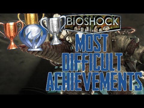 HARDEST and MOST DIFFICULT Bioshock Series Achievements & Trophies Through The Years...