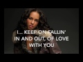 Fallin' - Alicia Keys - Karaoke original key