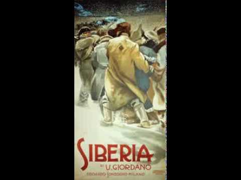 Umberto Giordano, Siberia Act II, conclusion (part 1)