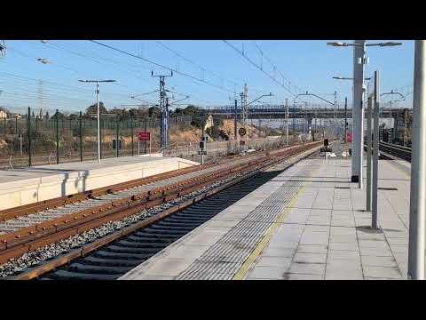 Spanish High-Speed Trains at Speed 🚄 | AVE, Ouigo & Iryo on the Mediterranean Line at L’Arboc