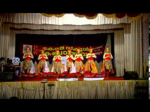 KERALA SCHOOL KALOLSAVAM 2013[GROUP DANCE] AISWARYA RAJA & TEAM