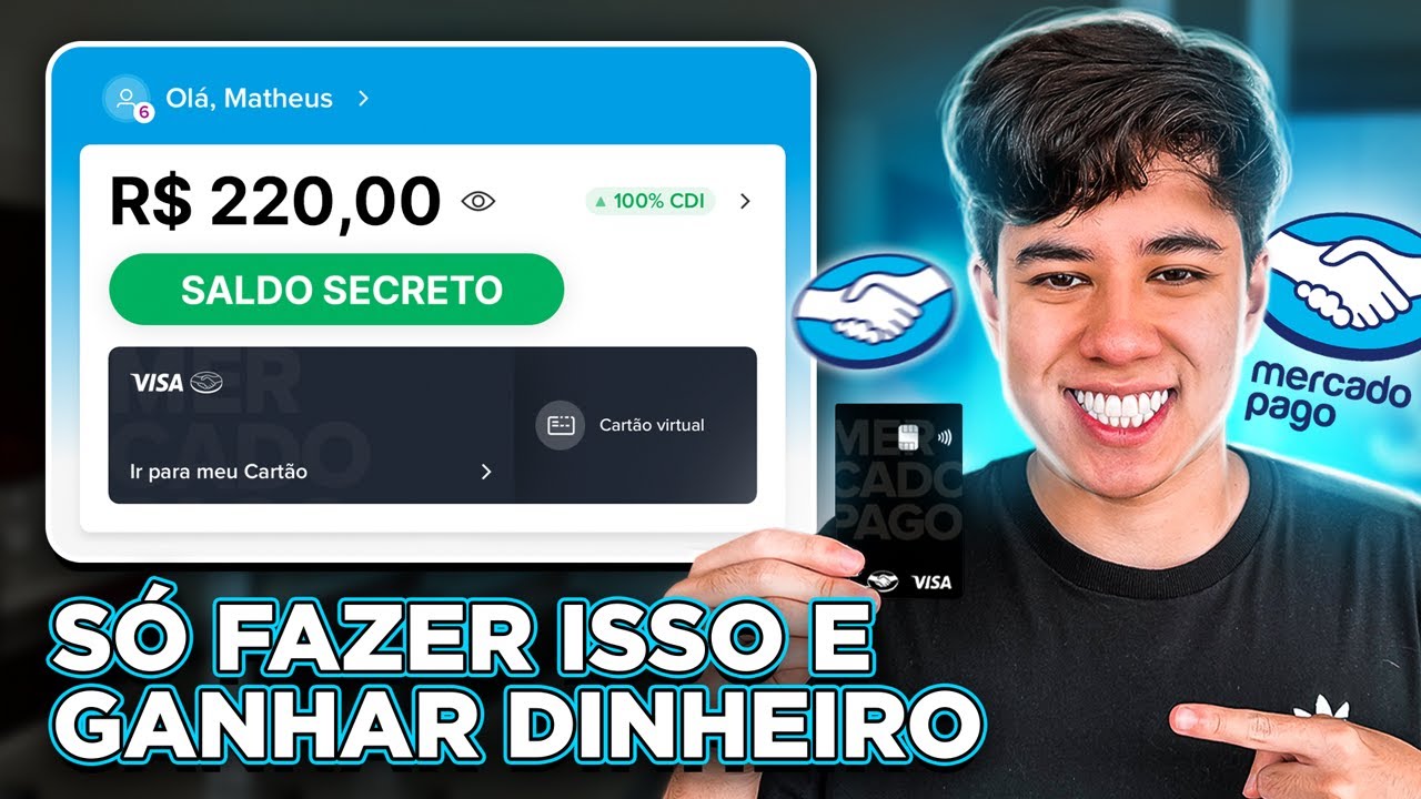 MELHOR QUE NUBANK? 7 FORMAS DE GANHAR DINHEIRO COM MERCADO PAGO!