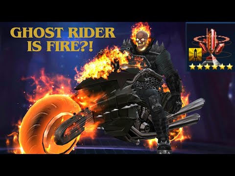 LVL 70 GHOST RIDER (Rage returned) DORMAMMU GBR & ABL (Obelisk Edition) - Marvel Future Fight