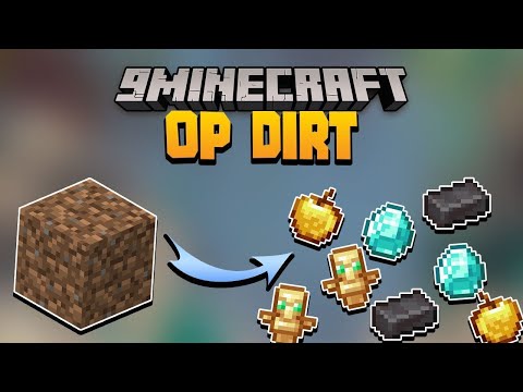 Crazy Gamer 2.0 - Minecraft : But Dirt Gives An Op Item