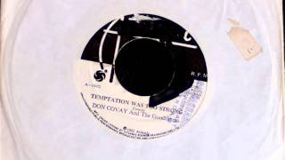 Don Covay & The Goodtimers - Temptation Was Too Strong SOUL