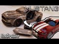 MUSTANG Restauración Auto A Escala FORD MUSTANG Abandoned Scale Car Restoration