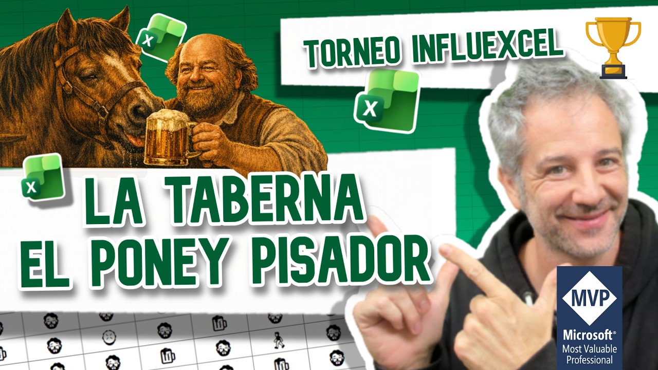 Cuenta clientes y cervezas en Excel 🍺 Caso "La Taberna: El Poney Pisador" (Nivel 1)