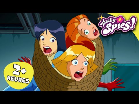 Totally Spies ! Français 🇫🇷 🕵️‍♀️ Saison 2, Épisode 19 - 26 🚨 2 HEURES D'ÉPISODES