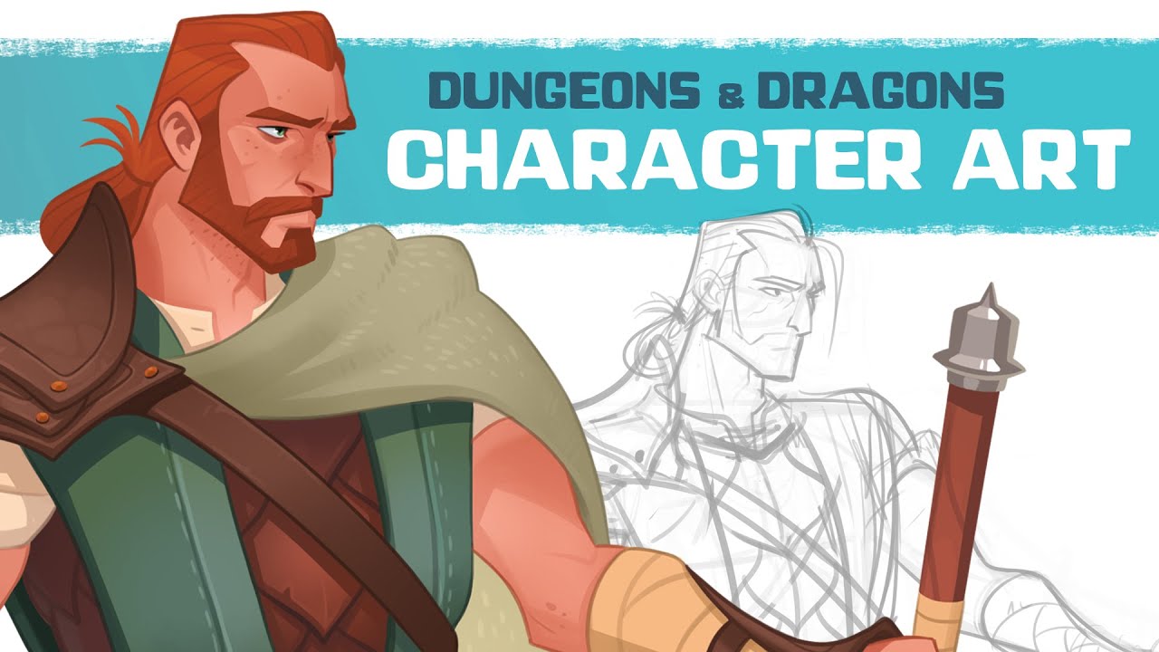 D&D Character Art | Olin | Druid