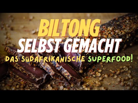 Biltong - make your own South African superfood!