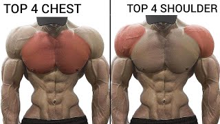 Top 4 Shoulder and Chest Workout at Gym To Grow Muscles