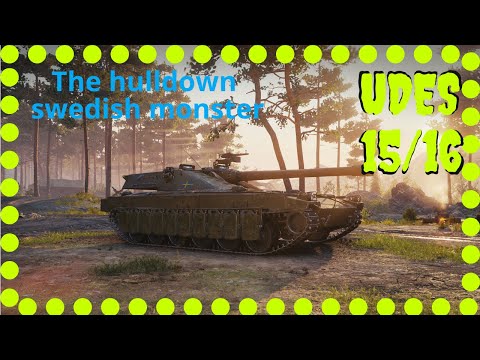 UDES 15/16 Swedish tier 10 medium tank gameplay ||World of tanks||
