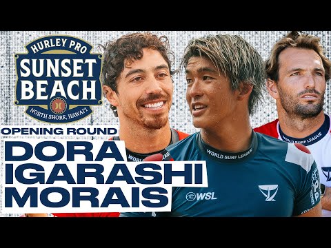 Yago Dora, Kanoa Igarashi, Frederico Morais | Hurley Pro Sunset Beach 2024 - Opening Round