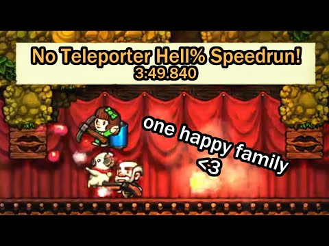 Robbing Small Businesses with Style in Spelunky! (Hell% Speedrun)