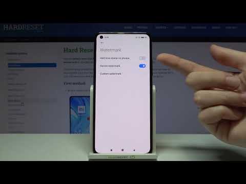 How to Turn On / Turn Off the Camera Watermark on the XIAOMI Mi 11 Lite