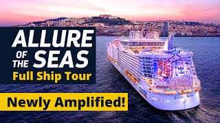 Royal Caribbean Allure of the Seas Full Tour & Review 2025 (Newly Amplified)