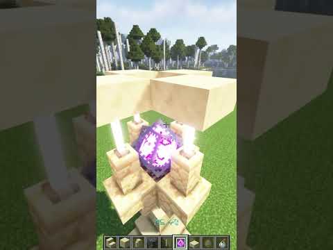 Make an attacking end crystal tower minecraft