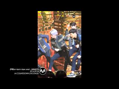 [MPD/직캠] 140904  SUPER JUNIOR 은혁 - MAMACITA