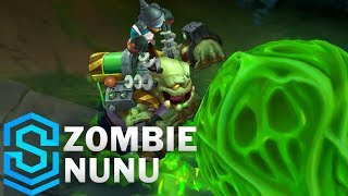 Zombie Nunu 2018 Skin Spotlight - Pre-Release - League of Legends