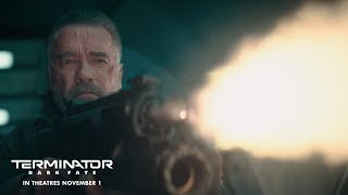 Rozwałka na lotnisku - klip "Terminator: Mroczne Przeznaczenie"
