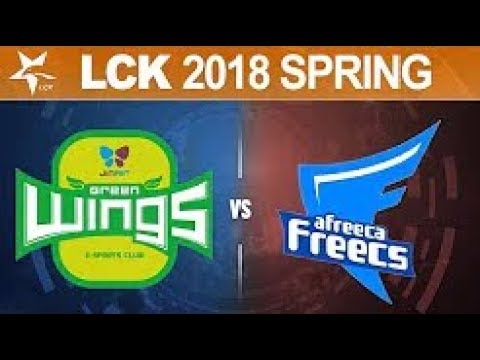 JAG vs AFS, Game 2   LCK Spring Split 2018 W8D3  Jin Air GreenWings vs Afreeca Freecs G2