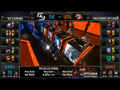 EU LCS SK vs UOL Game 2 Highlights (EU LCS Spring Playoffs Semifinals 2015)