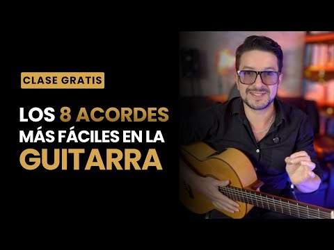Los Únicos 8 Acordes que necesitas 🎸 Aprende Guitarra desde Cero