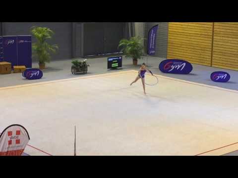 Mélanie Jamard cerceau - Nat B 18 ans et + - France Chambéry 2017