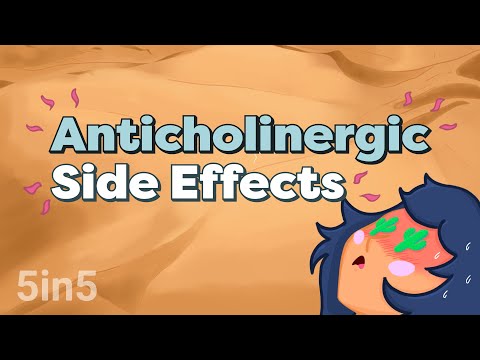 Anticholinergic Toxicity Side Effects