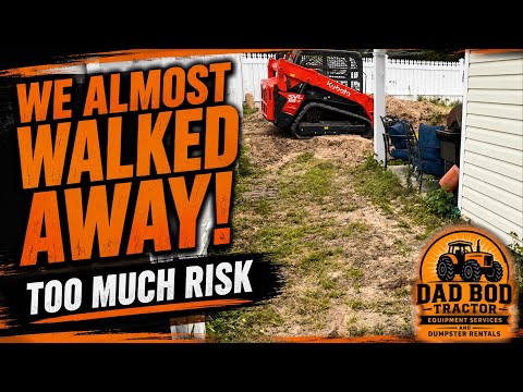Leveling a Tiny Backyard in Crestview, FL