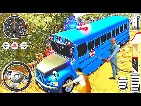 Offroad Driver Police Bus - Coach Hill Dangerous Duty Simulator Games - Best Android GamePlay