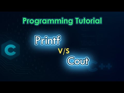 C and C++ Output Functions: Printf vs Cout Explained || Prgramming Tutorial for Beginners 2025