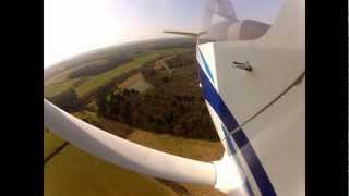 preview picture of video 'Jabiru landing at Enstone Oxfordshire England'