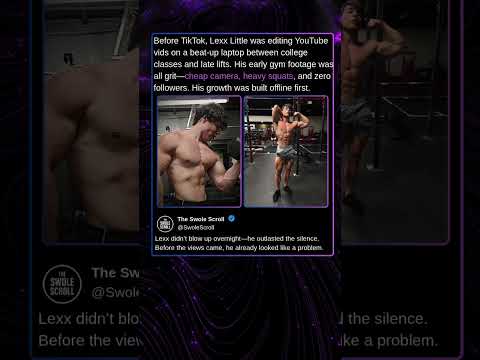 The story behind Lexx Little's rise. He's blood tested natty as well