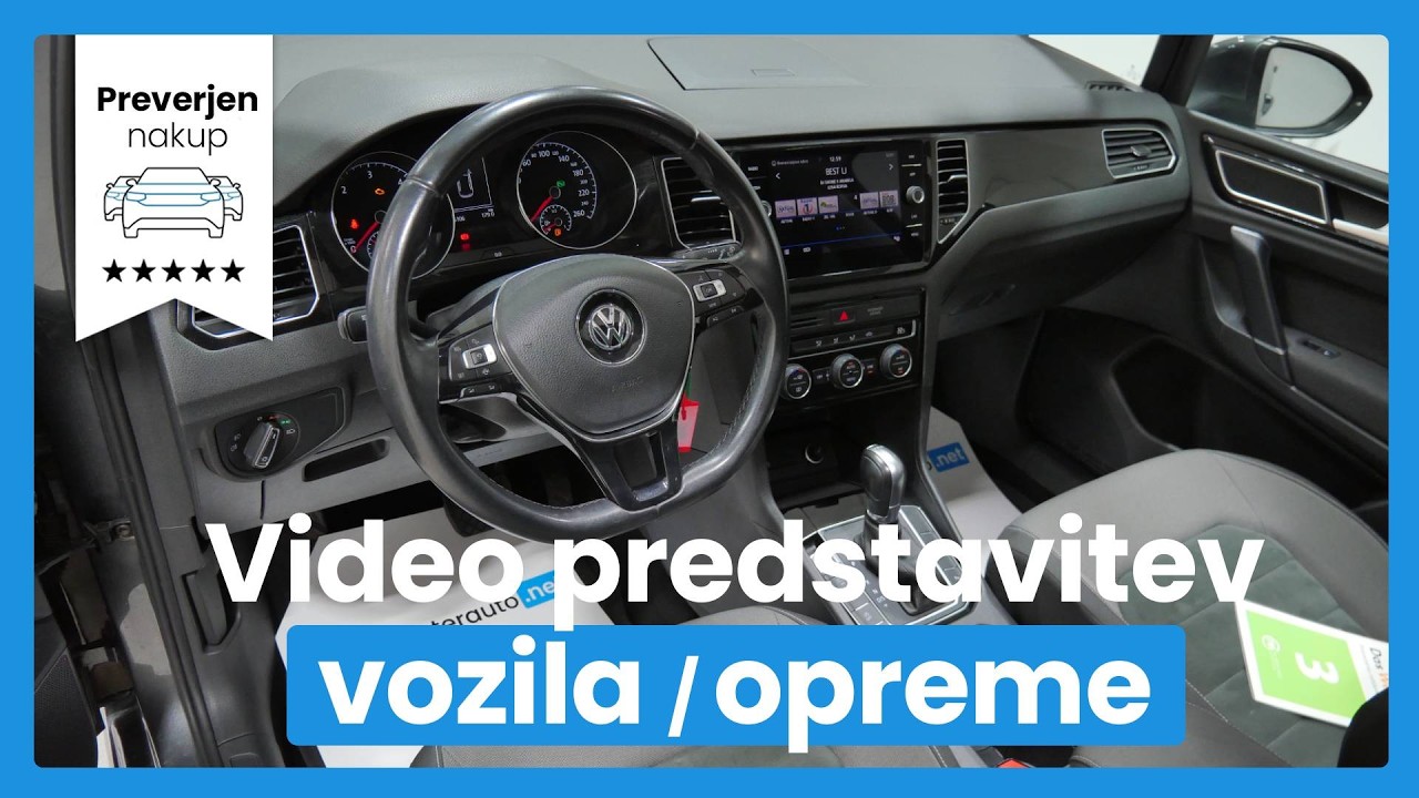 Volkswagen Golf Sportsvan 1.6 TDI Highline DSG - SLOVENSKO VOZILO