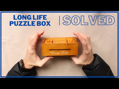 Solving the Secret Opening Long Life Bank Puzzle Box!